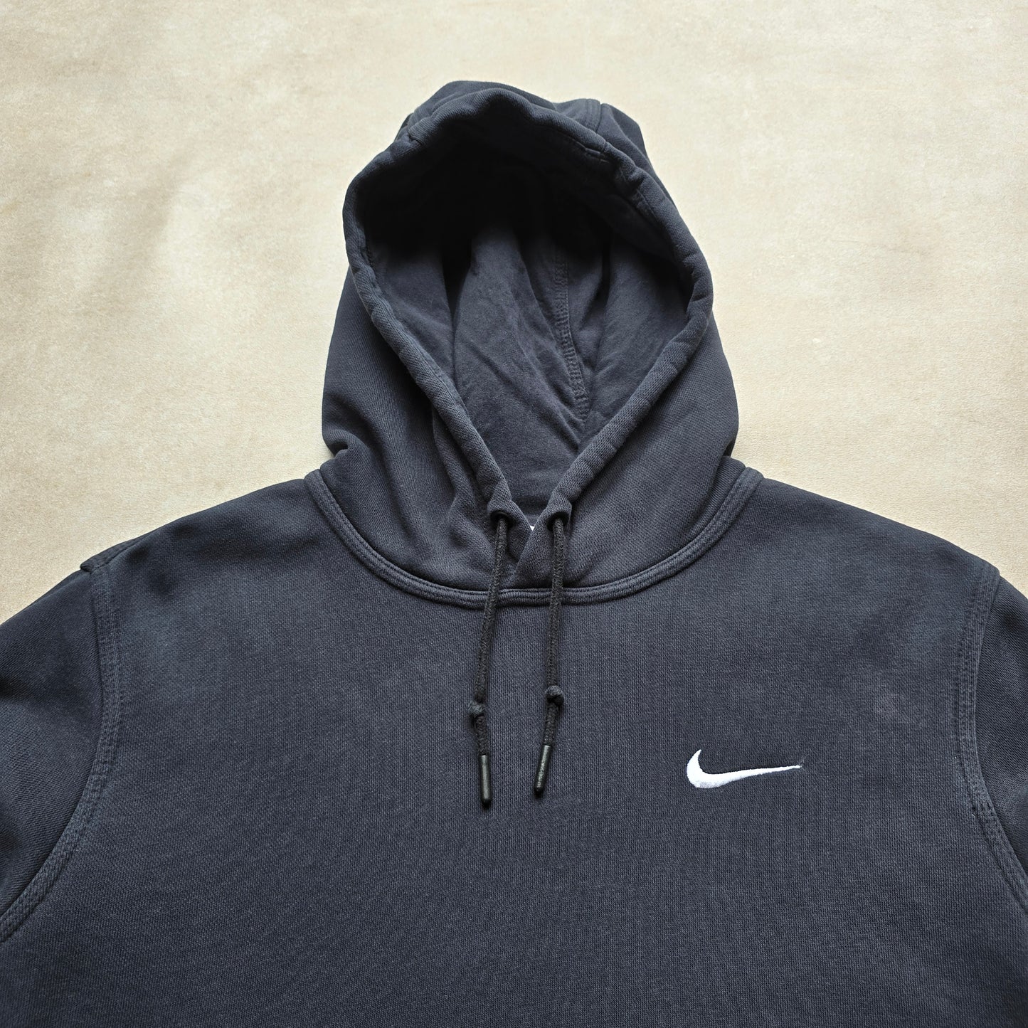 Vintage Y2K Nike Embroidered Mini Swoosh Hoodie - S