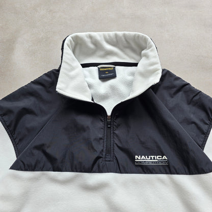 Vintage Nautica Competition Fleece Jumper - XL