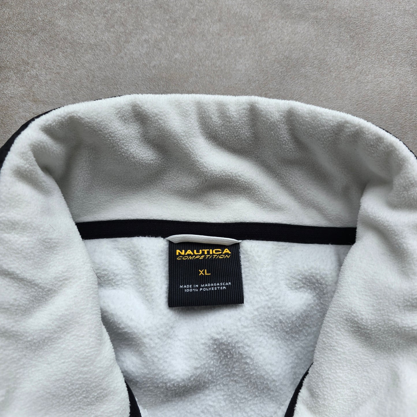 Vintage Nautica Competition Fleece Jumper - XL