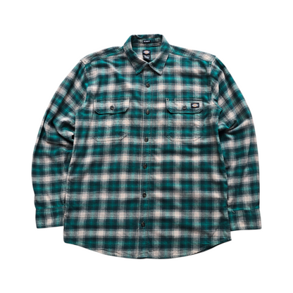 Dickies Plaid Flannel Long Sleeve Button Up Shirt - S