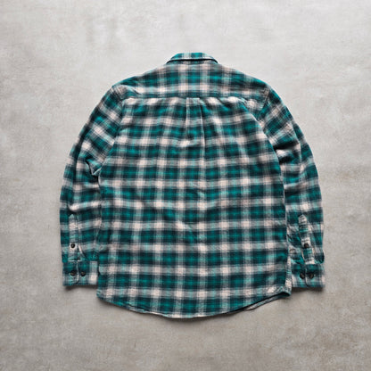 Dickies Plaid Flannel Long Sleeve Button Up Shirt - S