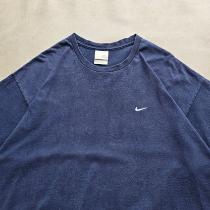 Vintage Nike Embroidered Mini Swoosh Tee - XL