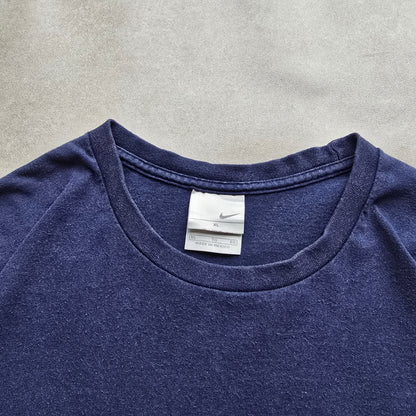 Vintage Nike Embroidered Mini Swoosh Tee - XL