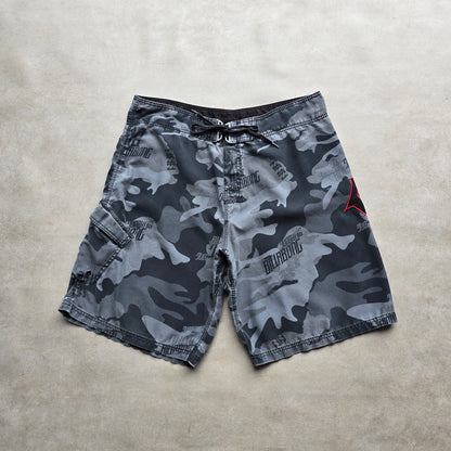 Vintage Y2K Billabong Camo Board Shorts - 38