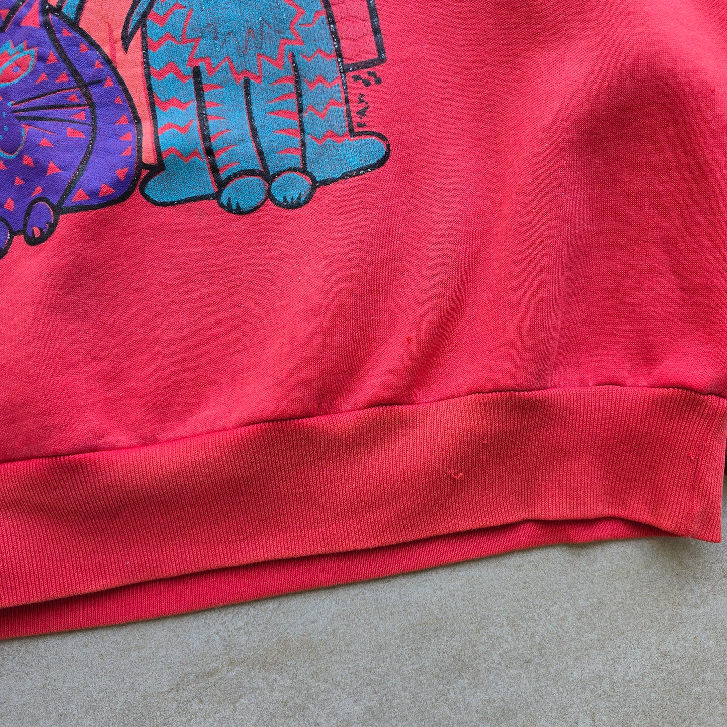 Vintage Australia Cat Sweatshirt - WMNS M