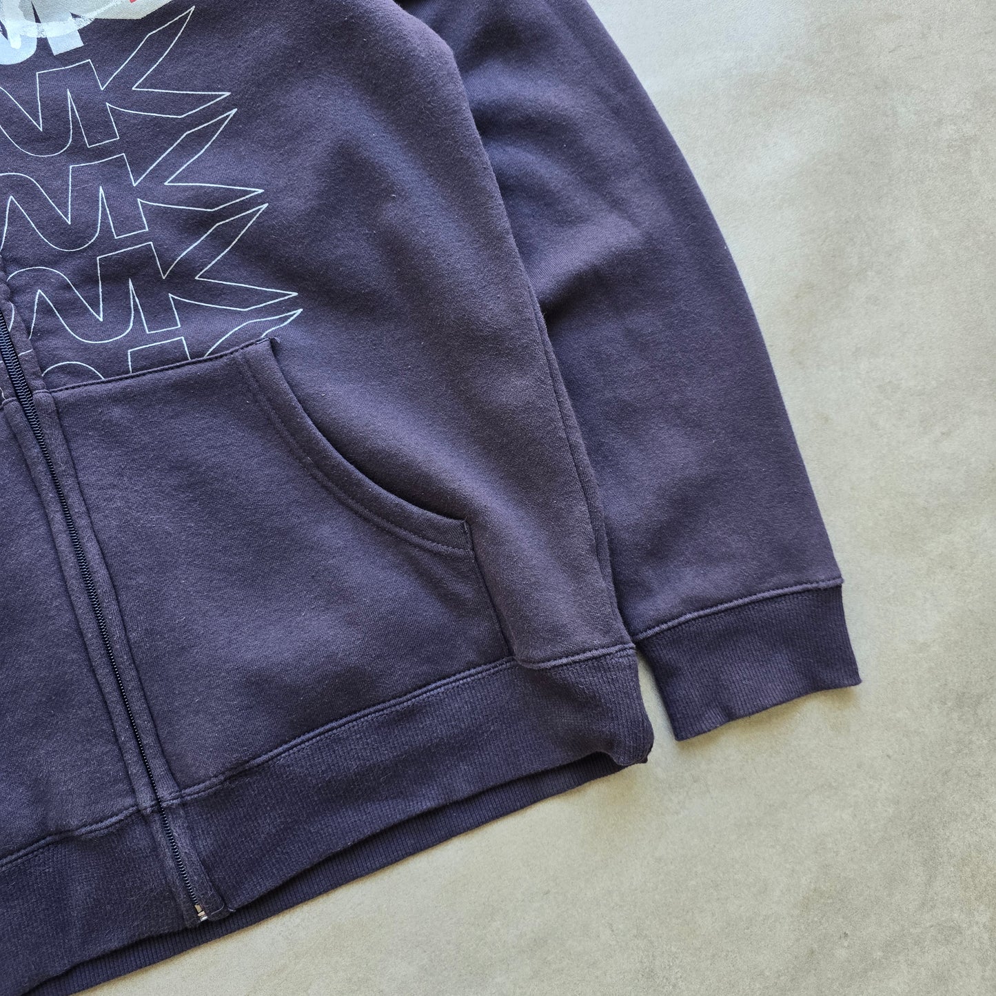 Vintage Y2K Tony Hawk Full Zip Hoodie - M