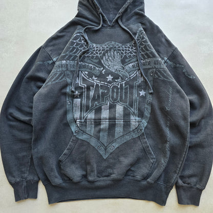 Vintage Y2K Tapout Hoodie - L
