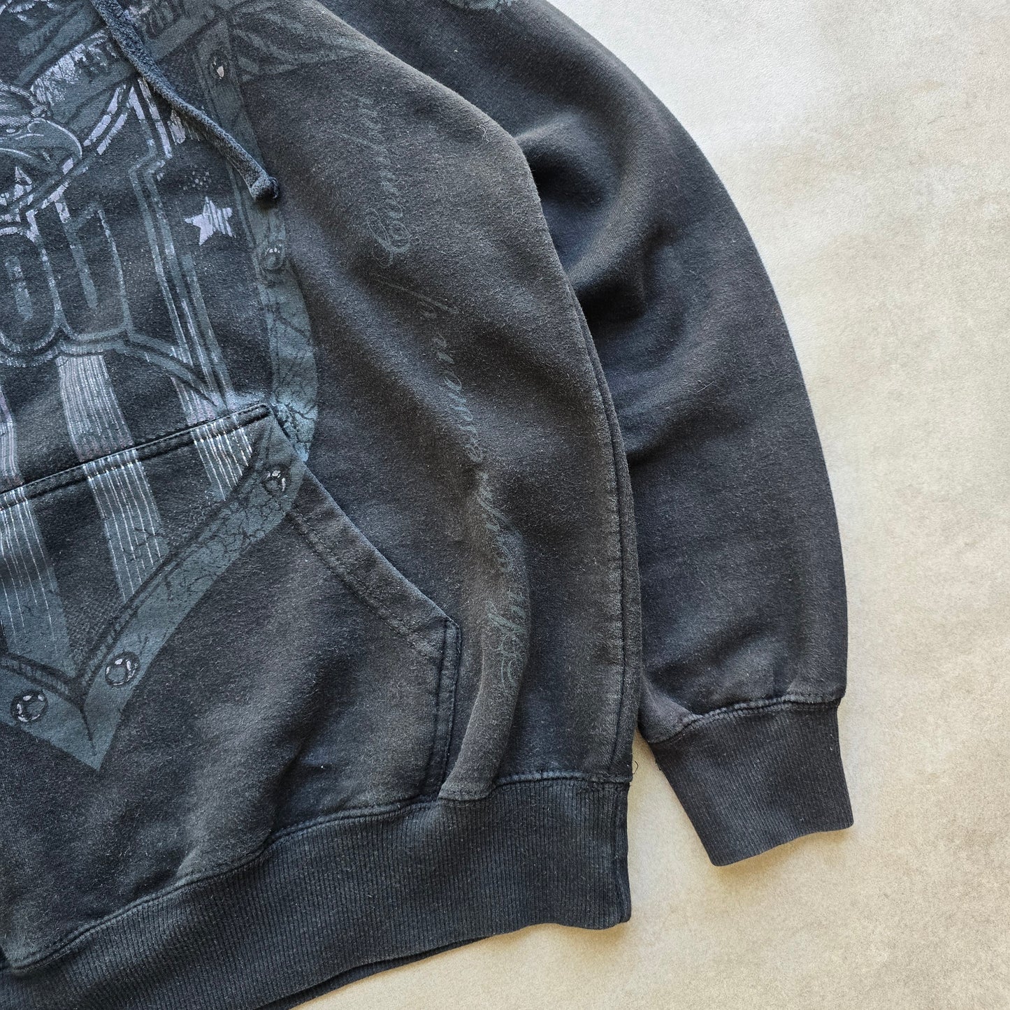 Vintage Y2K Tapout Hoodie - L