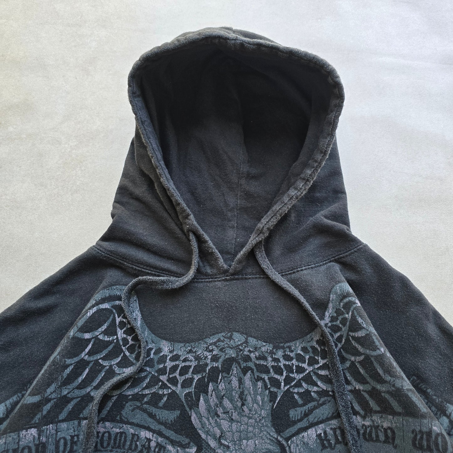 Vintage Y2K Tapout Hoodie - L
