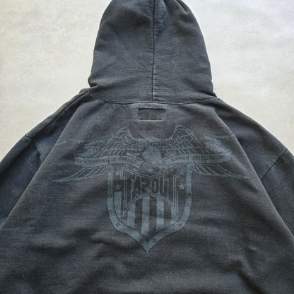 Vintage Y2K Tapout Hoodie - L