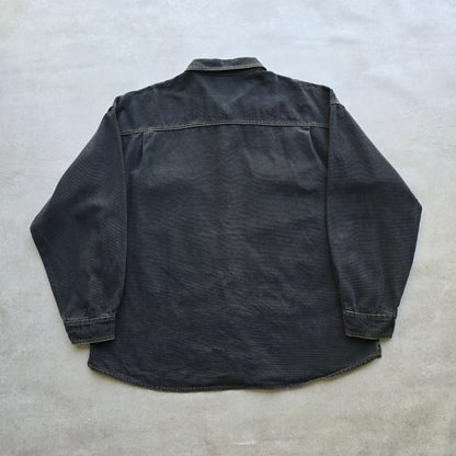 Vintage Quiksilver Heavy Denim Button Up Shirt - XXL
