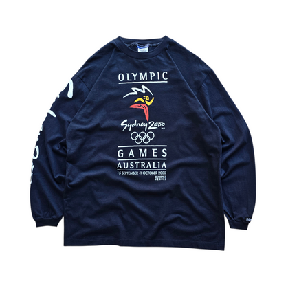 Vintage Sydney 2000 Olympics Long Sleeve Tee - M