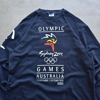 Vintage Sydney 2000 Olympics Long Sleeve Tee - M