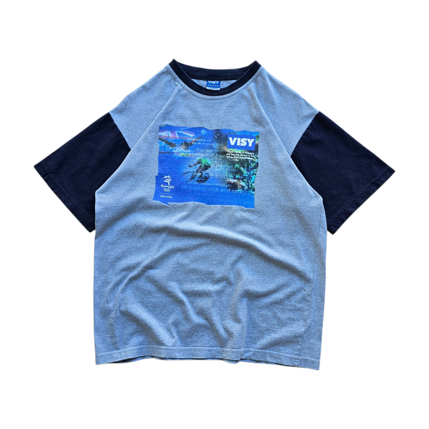 Vintage Sydney 2000 Olympic Games Visy Tee - M