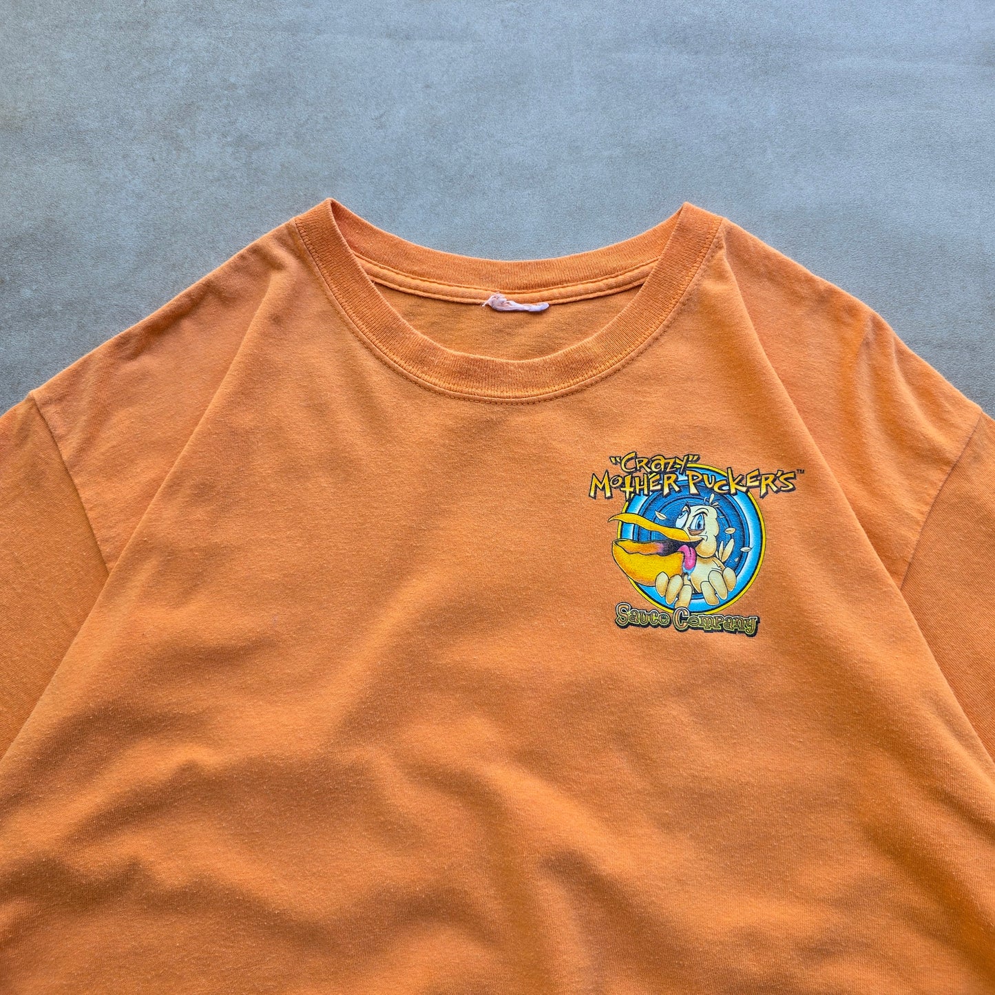 Vintage Crazy Mother Puckers Sauce Company Tee - L