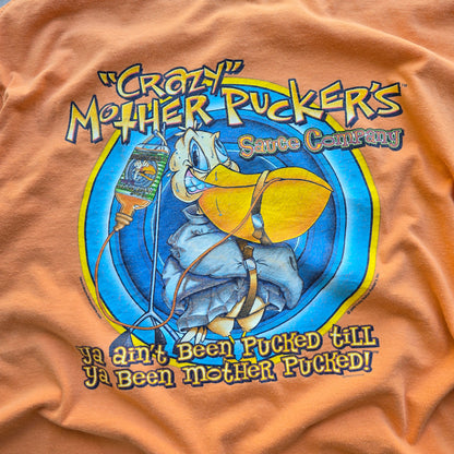 Vintage Crazy Mother Puckers Sauce Company Tee - L