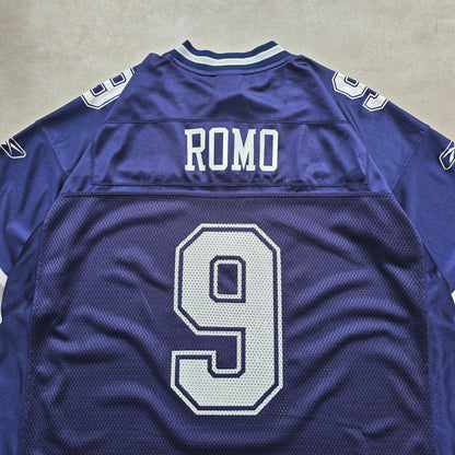 Vintage Reebok NFL Dallas Cowboys Romo #9 Jersey - XL