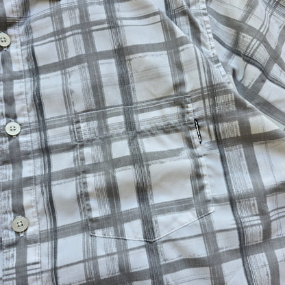 Oakley Short Sleeve Button Up Shirt - L