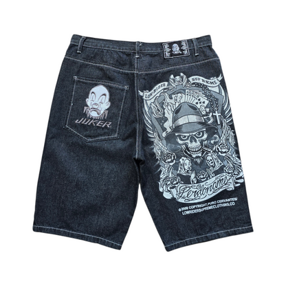 Vintage Y2K Joker Los Angeles Jorts - 36