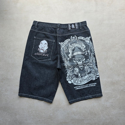 Vintage Y2K Joker Los Angeles Jorts - 36