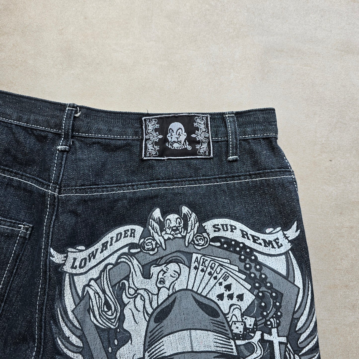 Vintage Y2K Joker Los Angeles Jorts - 36