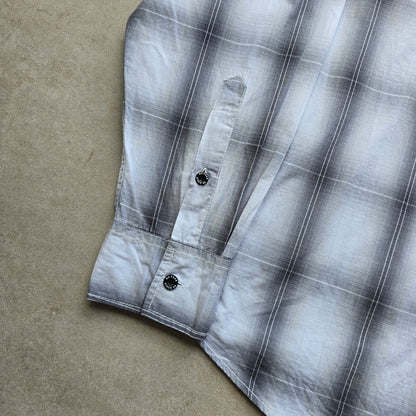 Vintage Y2K No Fear Button Up Shirt - L