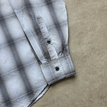 Vintage Y2K No Fear Button Up Shirt - L
