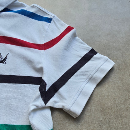 Nautica Striped Polo Shirt - L
