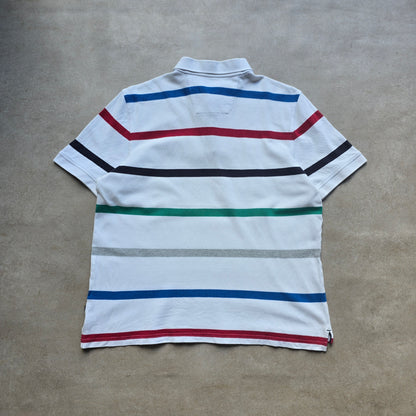 Nautica Striped Polo Shirt - L