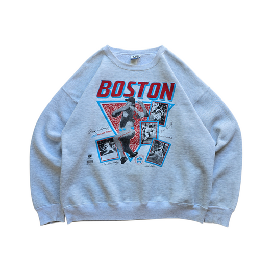 Vintage 1991 Rocket Roger Boston Red Sox Lee Sweatshirt - L