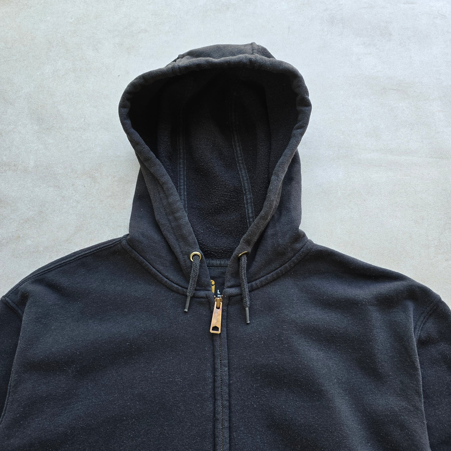 Vintage Carhartt Full Zip Hoodie - L
