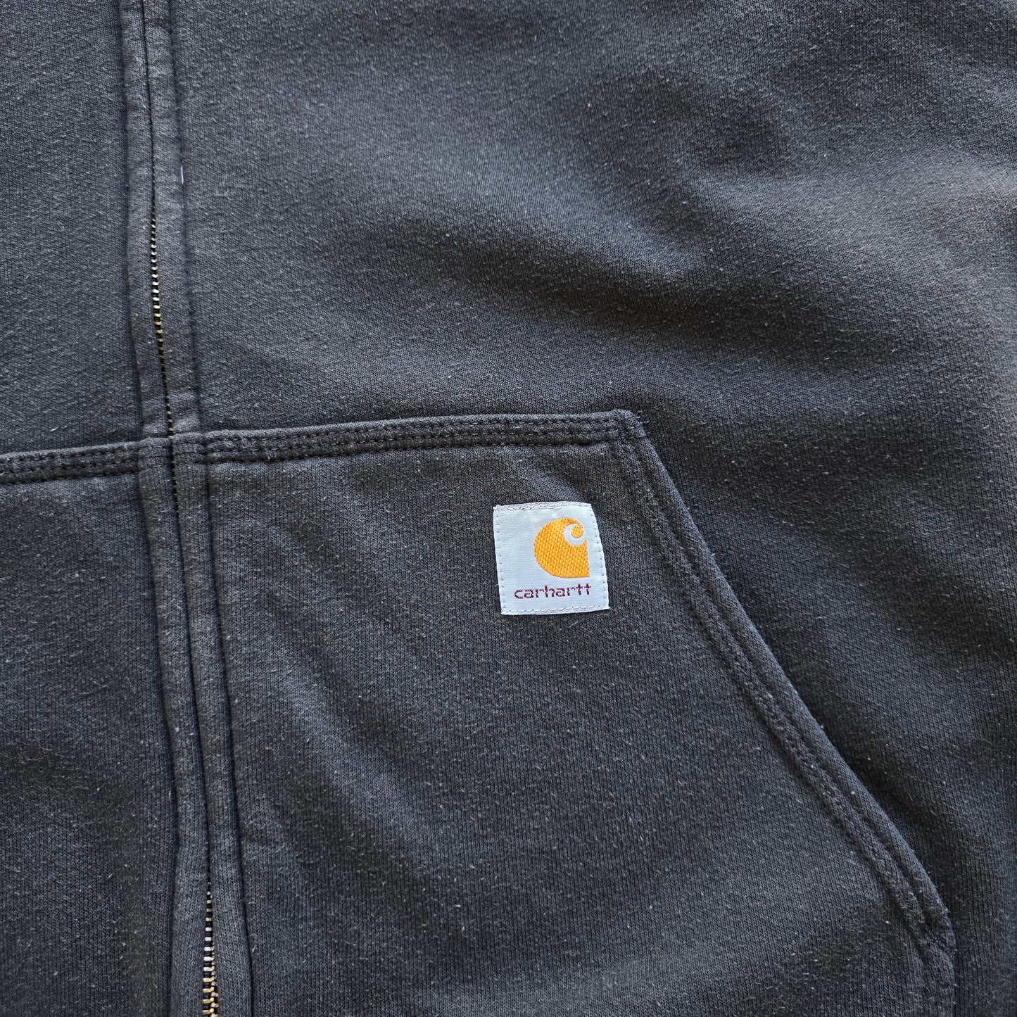 Vintage Carhartt Full Zip Hoodie - L