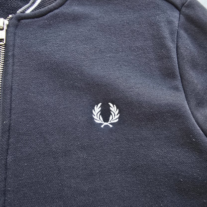 Fred Perry Full Zip Bomber Sweatshirt - M