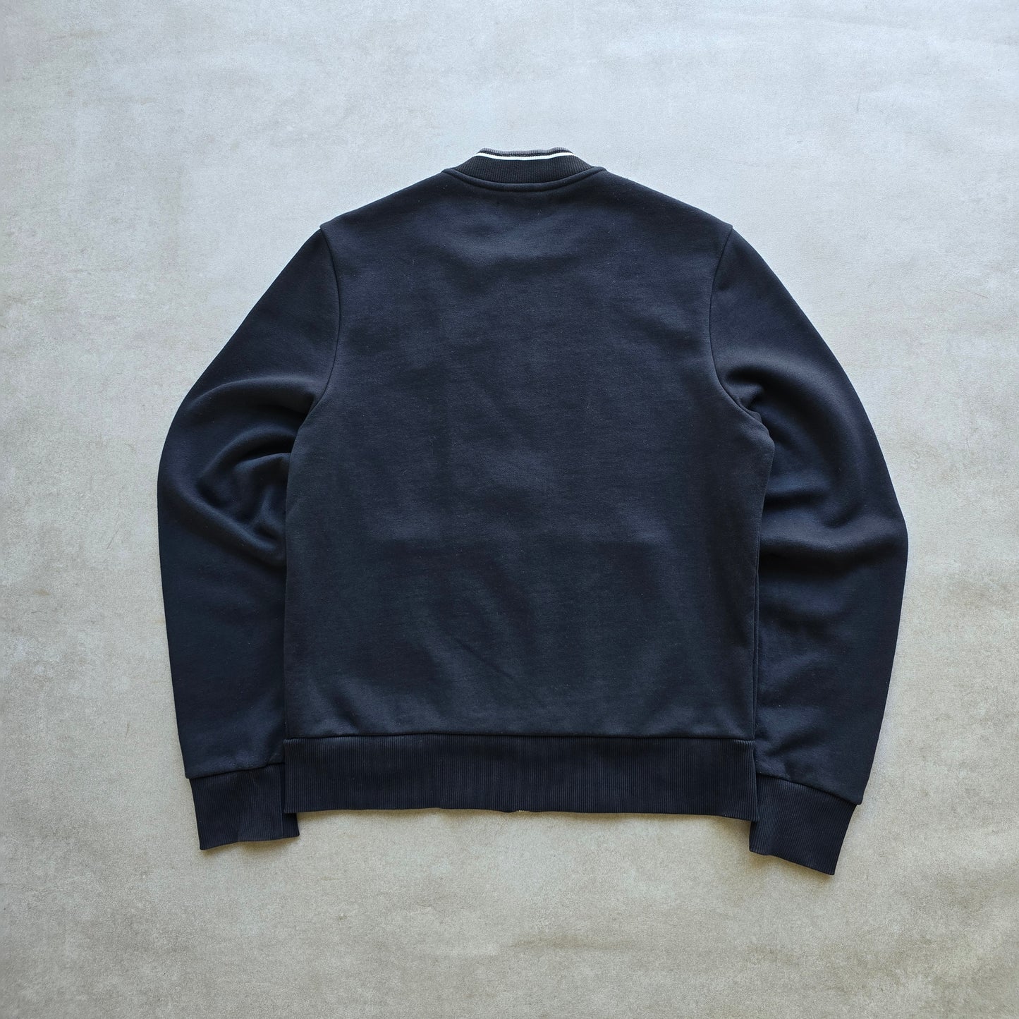 Fred Perry Full Zip Bomber Sweatshirt - M