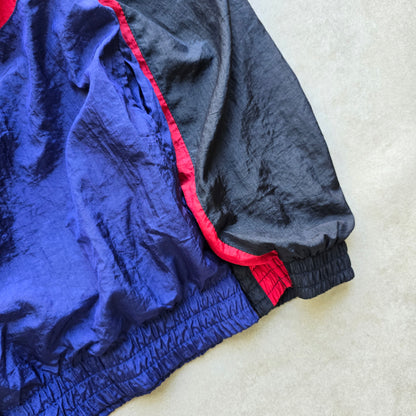 Vintage E.B Sport Colour Block Windbreaker Jacket - XL