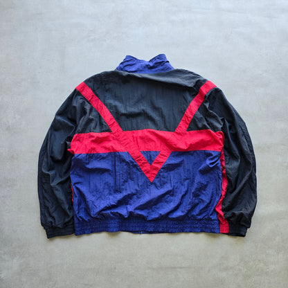 Vintage E.B Sport Colour Block Windbreaker Jacket - XL