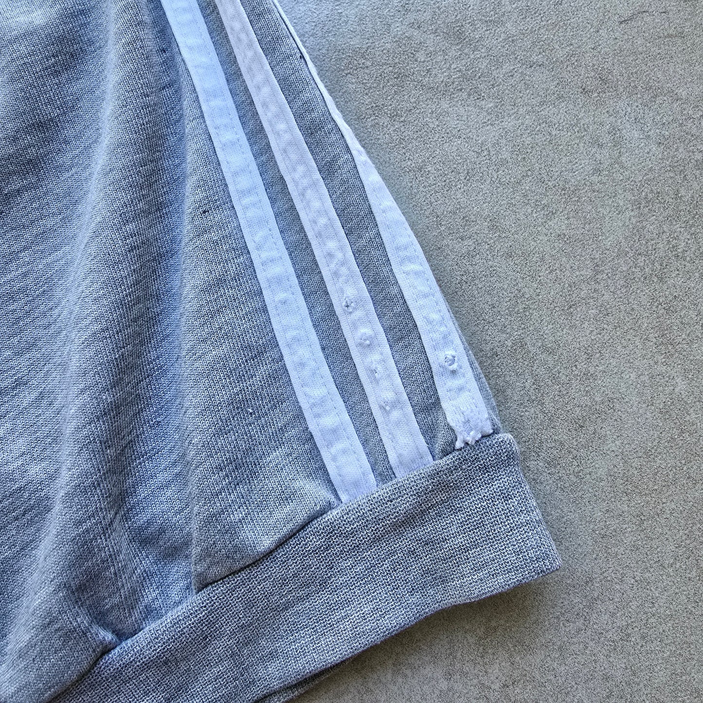Vintage Adidas Long Sleeve Rugby Polo Shirt - L