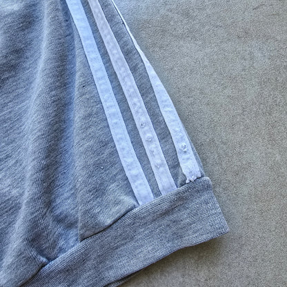 Vintage Adidas Long Sleeve Rugby Polo Shirt - L
