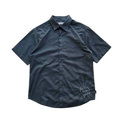 Vintage Y2K Billabong Rising Sun Short Sleeve Button Up Shirt - S