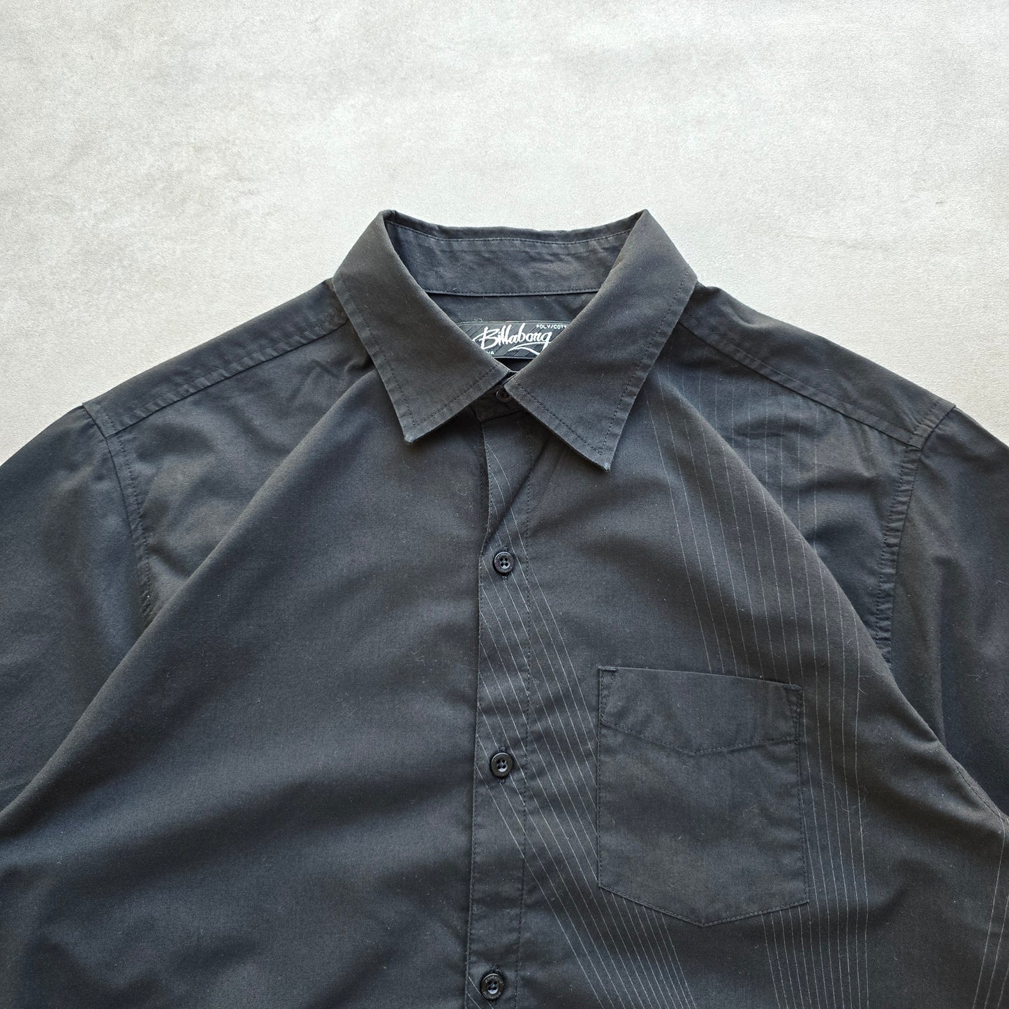 Vintage Y2K Billabong Rising Sun Short Sleeve Button Up Shirt - S