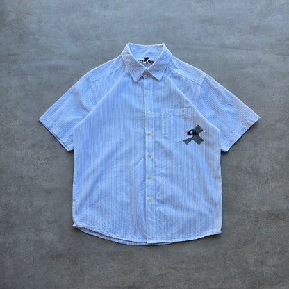 Vintage Y2K Quiksilver Short Sleeve Button Up Shirt - S/M