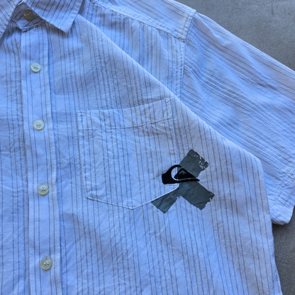Vintage Y2K Quiksilver Short Sleeve Button Up Shirt - S/M