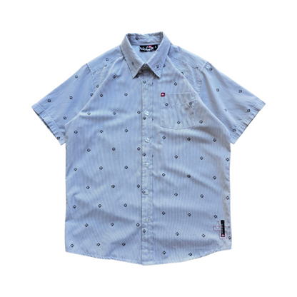 Vintage Y2K Quiksilver Short Sleeve Button Up Shirt - S/M