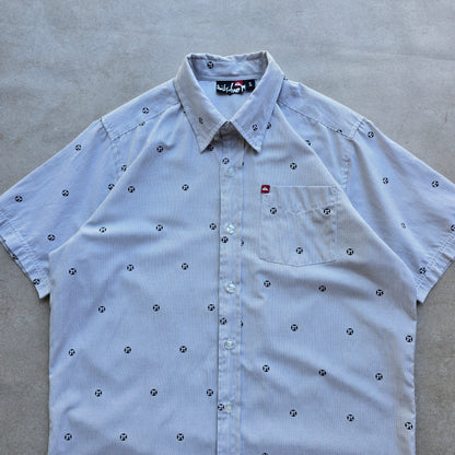 Vintage Y2K Quiksilver Short Sleeve Button Up Shirt - S/M