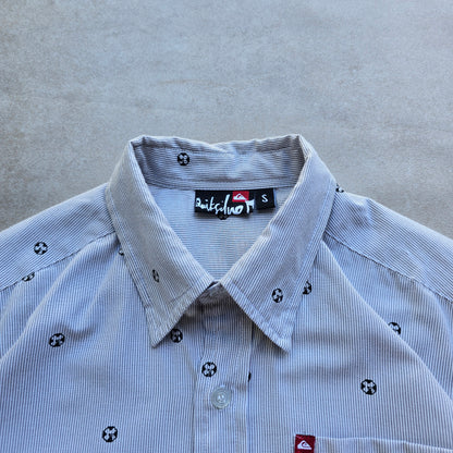 Vintage Y2K Quiksilver Short Sleeve Button Up Shirt - S/M