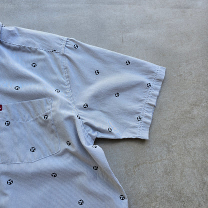 Vintage Y2K Quiksilver Short Sleeve Button Up Shirt - S/M