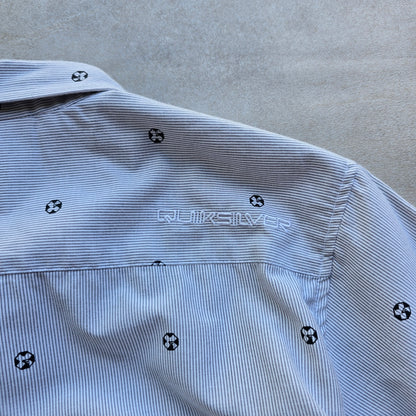Vintage Y2K Quiksilver Short Sleeve Button Up Shirt - S/M