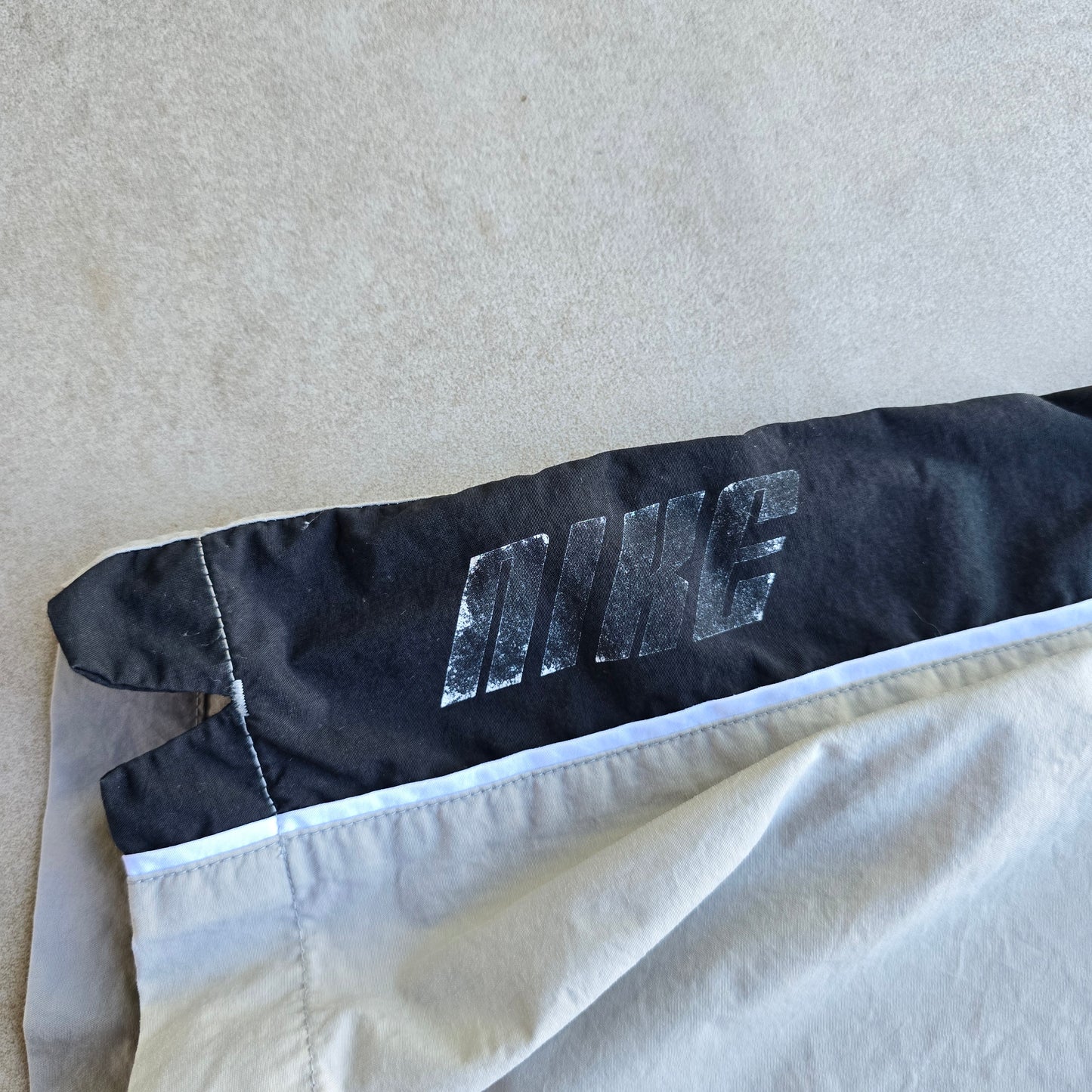 Vintage Nike Embroidered Mini Swoosh Shorts - L/XL