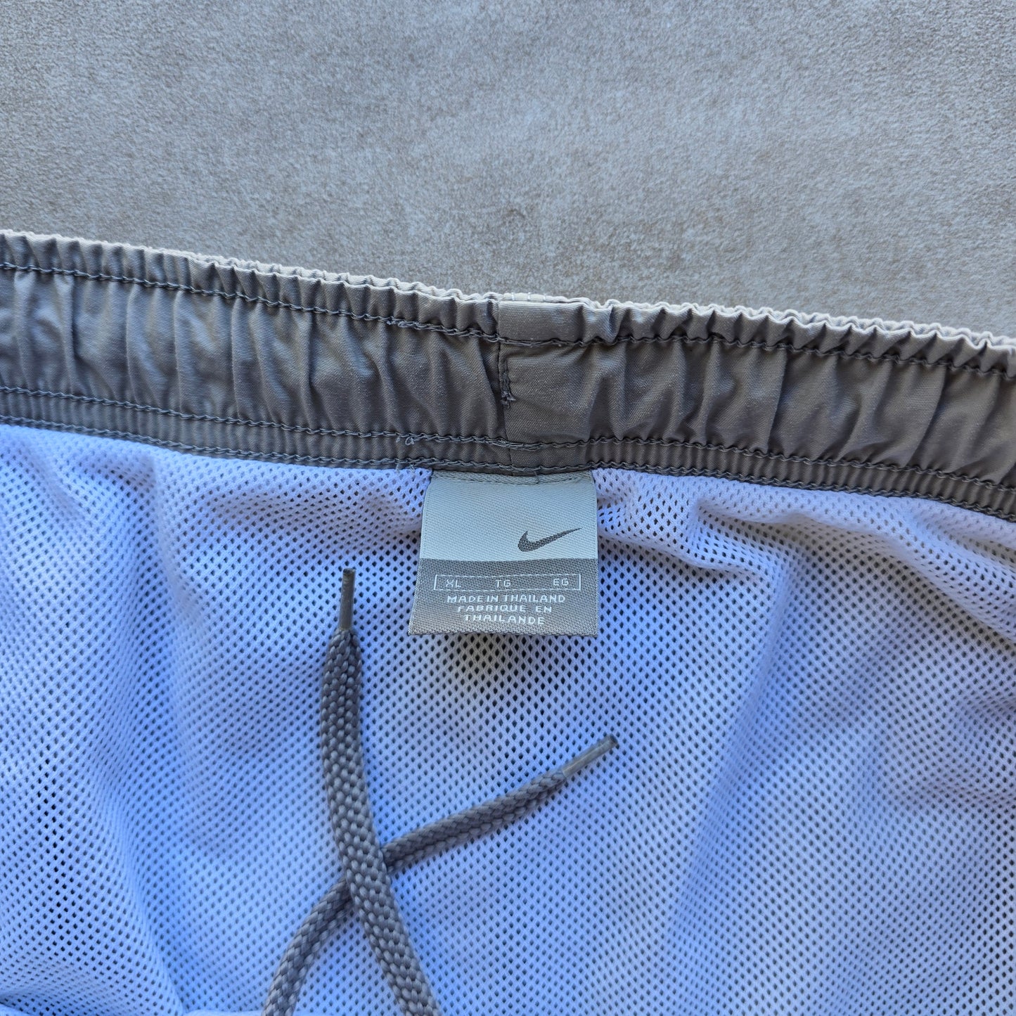 Vintage Nike Embroidered Mini Swoosh Shorts - L/XL