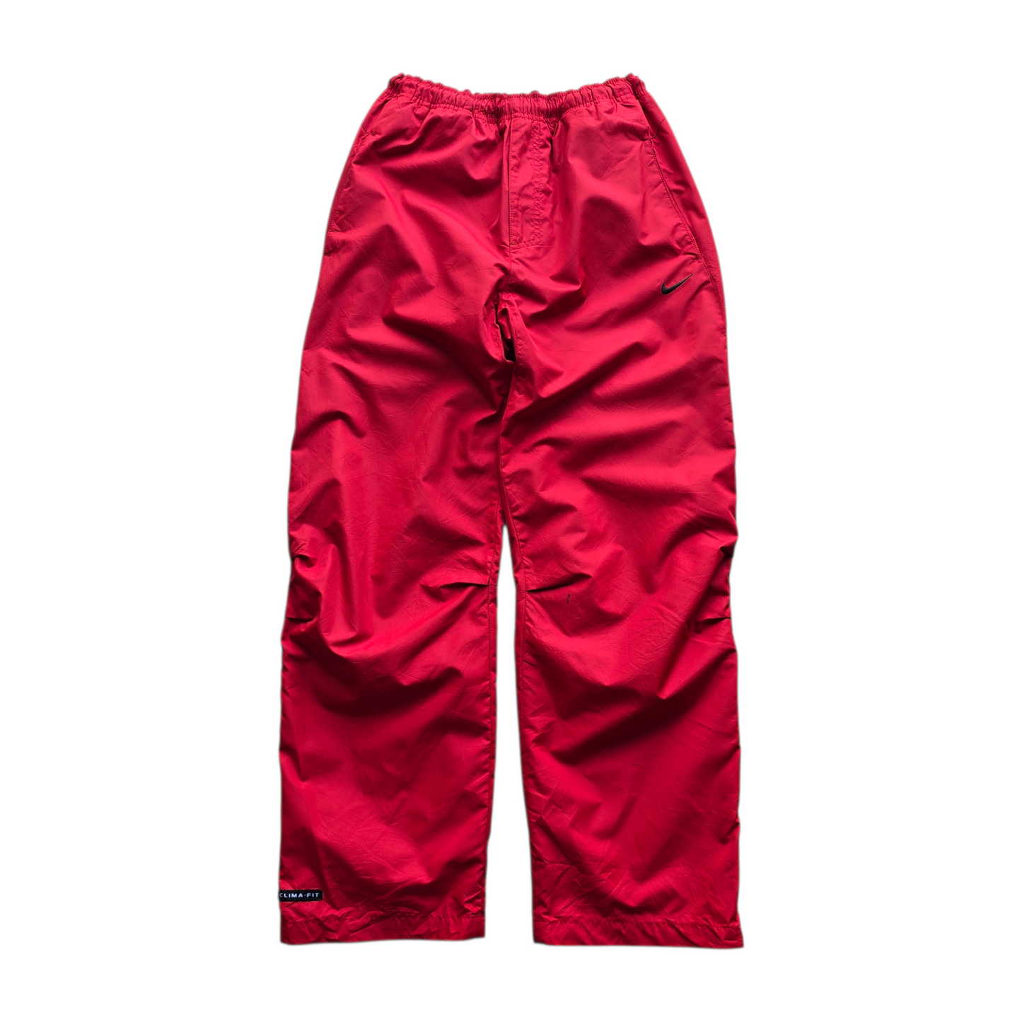 Vintage Nike Embroidered Mini Swoosh Ankle Zip Track Pants - WMNS XS/S